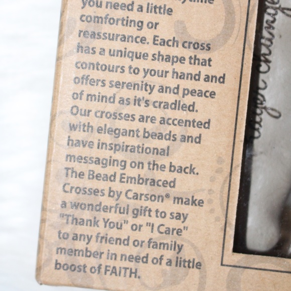 Caron, bead embraced cross - Picture 4 of 6